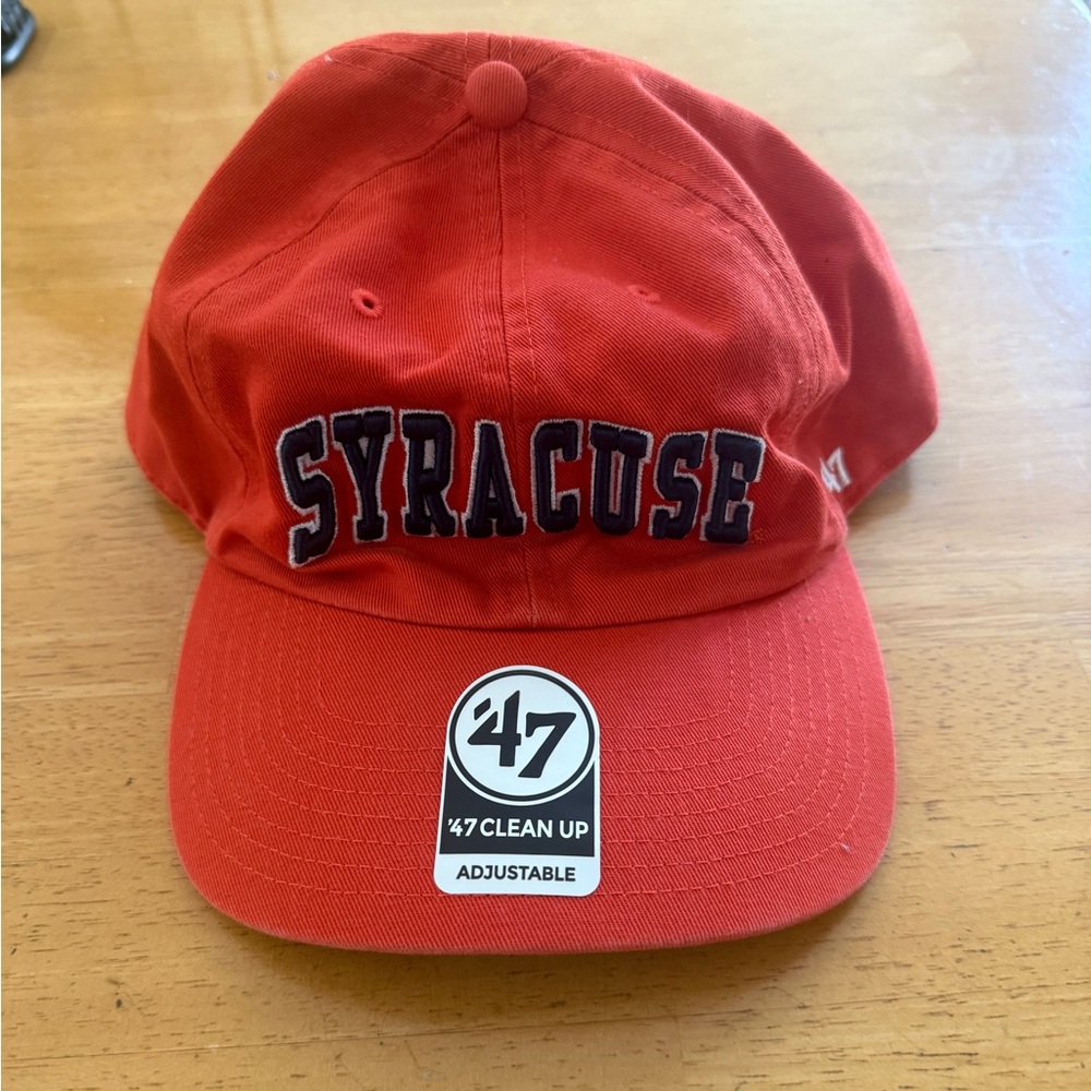 NWT Syracuse Burnt Orange Baseball Hat